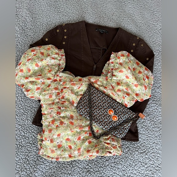 Enfocus Polka Dot Black White Dress Summer Gather Bodice size 6 Half Sleeve EUC - Picture 5 of 12